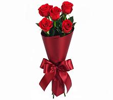 Букет 5 Красных роз Эдлесс Лав в Антипихе