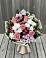 Букет цветов из: Альстромерии, Гвоздики, Розы и Хризантемы в Антипихе