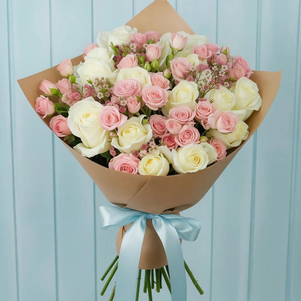 Букет цветов из: Розы в Антипихе