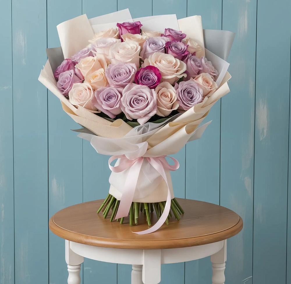 Букет цветов из: Розы в Антипихе