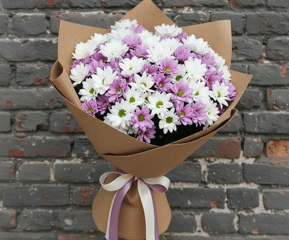 Букет цветов из: Хризантемы в Антипихе