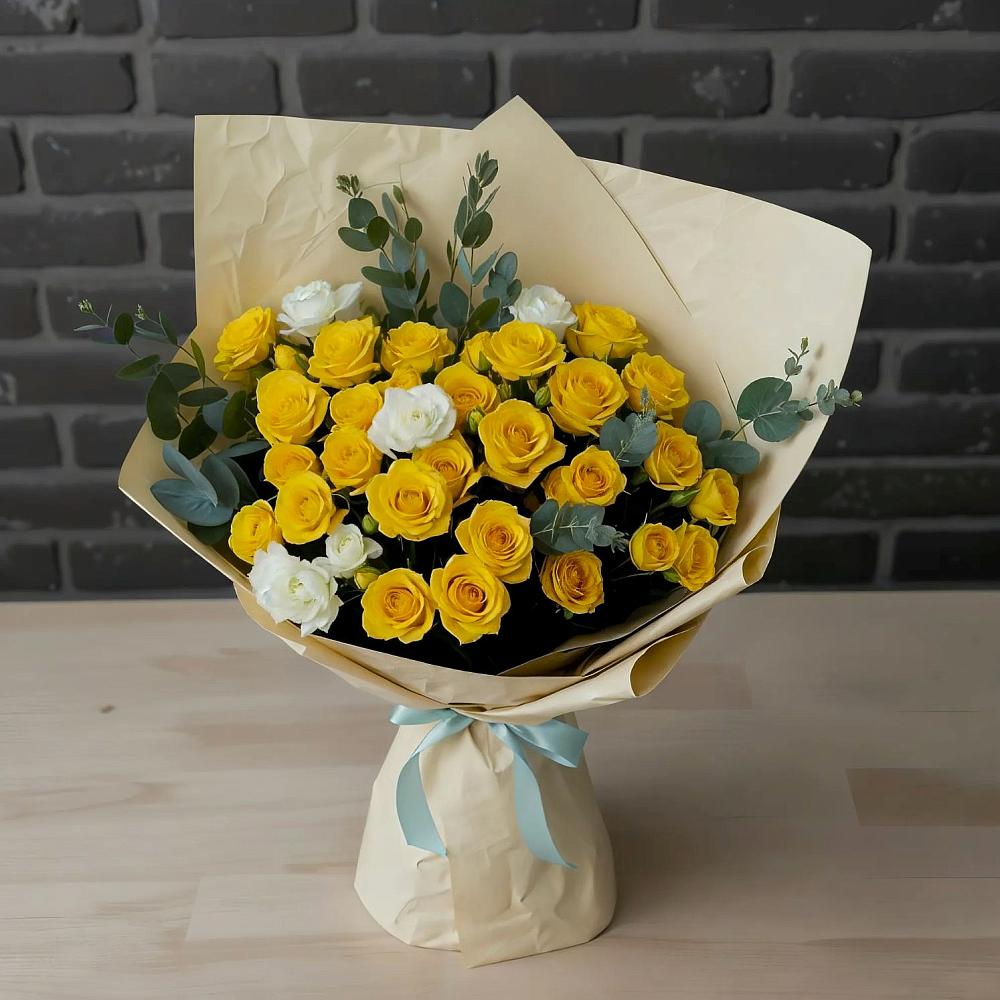 Букет цветов из: Розы в Антипихе