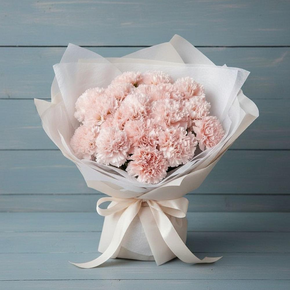 Букет цветов из: Гвоздики в Антипихе