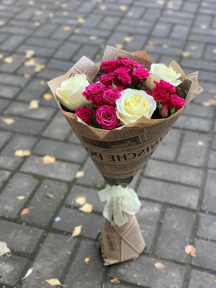 Букет цветов из: Розы в Антипихе