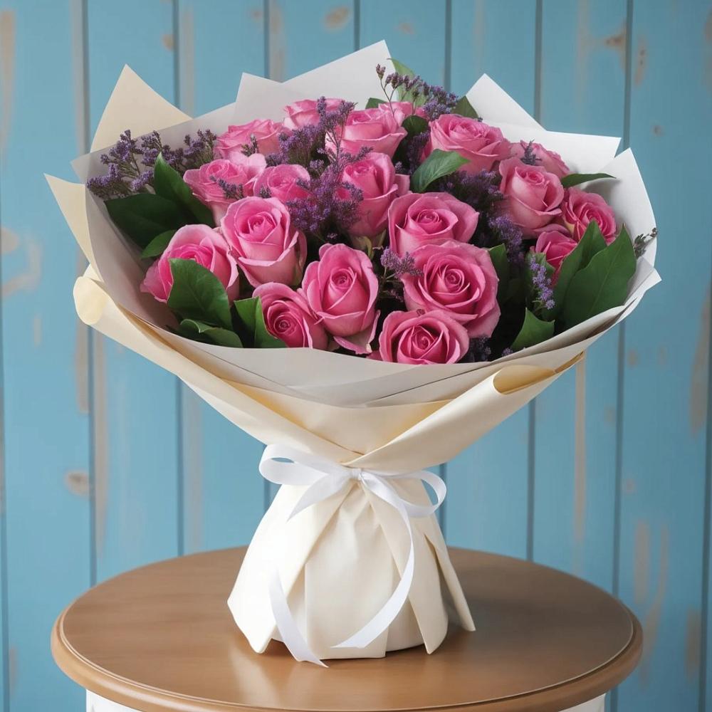 Букет цветов из: Розы в Антипихе