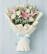 Букет цветов из:  Лилии в Антипихе