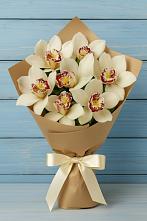 Букет цветов из:  Орхидеи и Розы в Антипихе